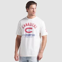 Men's Fanatics White Montreal Canadiens Decades Collection Timeless T-Shirt