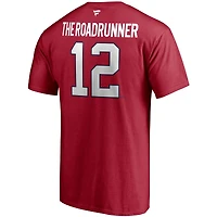 Men's Fanatics Yvan Cournoyer Red Montreal Canadiens Authentic Stack Retired Player Name & Number - T-Shirt