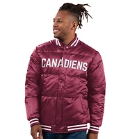 Men's G-III Sports by Carl Banks Red Montreal Canadiens Bronx Full-Snap Bubble Jacket