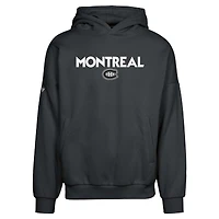Men's Levelwear  Black Montreal Canadiens Contact City Capsule Pullover Hoodie