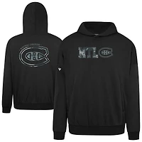 Men's Levelwear  Black Montreal Canadiens Contact Oversized Hoodie