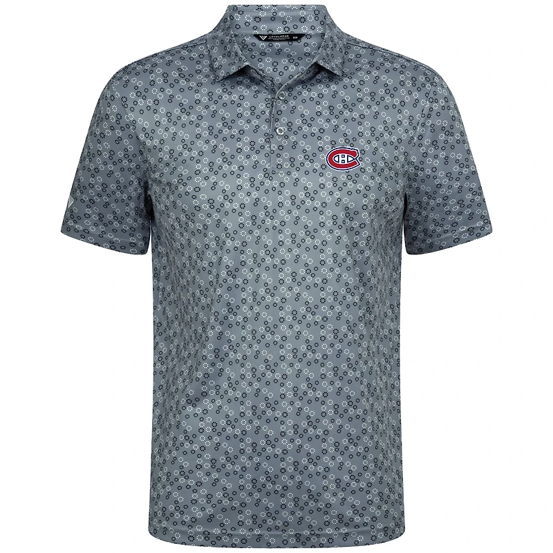 Men's Levelwear Gray Montreal Canadiens Frost Polo