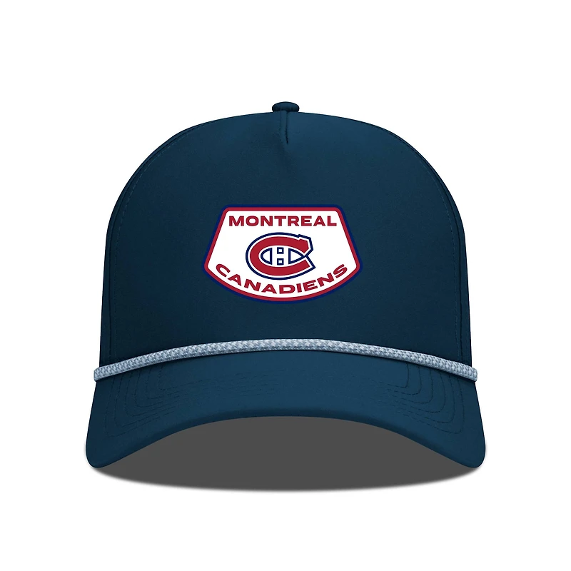 Casquette ajustable Levelwear bleu marine des Canadiens de Montréal Gordon Skylight pour homme