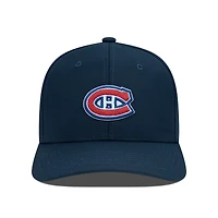 Men's Levelwear Navy Montreal Canadiens  Rise Flex Hat