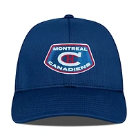 Casquette ajustable Skylight Zephyr bleu marine pour homme des Canadiens de Montréal Levelwear