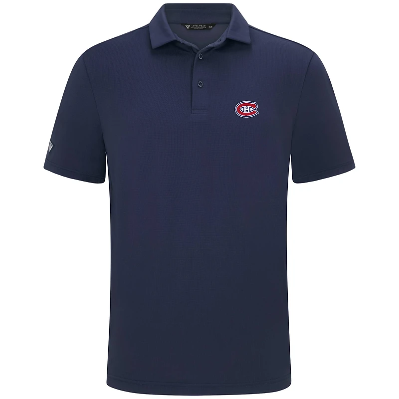Men's Levelwear  Navy Montreal Canadiens Versa Polo