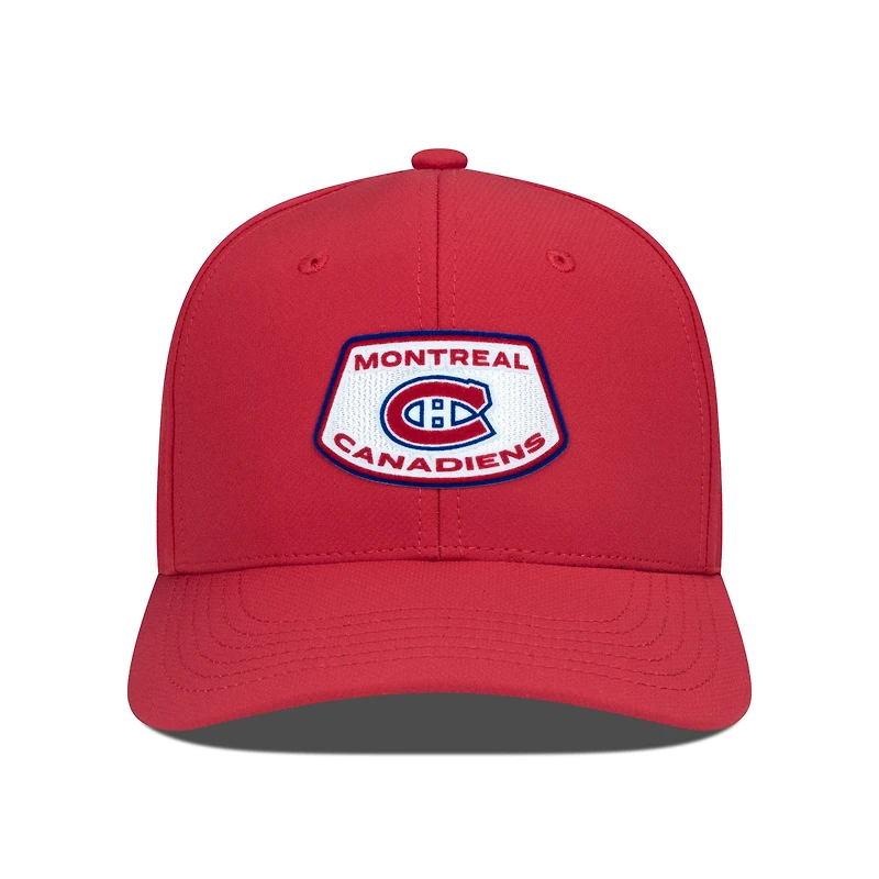 Casquette Rise Skylight Flex rouge pour homme des Canadiens de Montréal Levelwear