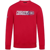 Pull polaire rouge Zane Presto des Canadiens de Montréal Levelwear pour homme