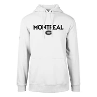 Men's Levelwear  White Montreal Canadiens Podium City Capsule Pullover Hoodie