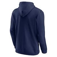 Sweat à capuche essentiel bleu marine avec logo des Canadiens de Montréal pour homme