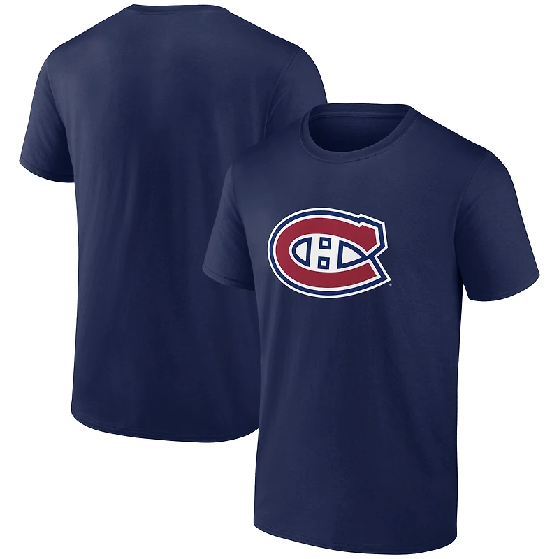 Men's Logo Athletic Navy Montreal Canadiens Essential T-Shirt