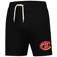 Men's Mitchell & Ness Black Montreal Canadiens Doughnut Crumbs Shorts