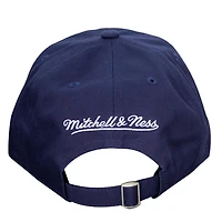 Casquette ajustable Mitchell & Ness bleu marine pour homme, motif mascotte des Canadiens de Montréal