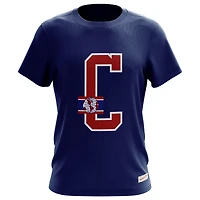 T-shirt de graduation des Canadiens Montréal Mitchell & Ness pour homme, bleu marine