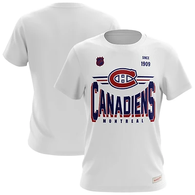 Men's Mitchell & Ness  White Montreal Canadiens Team Origins T-Shirt