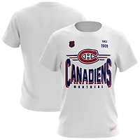 Men's Mitchell & Ness  White Montreal Canadiens Team Origins T-Shirt