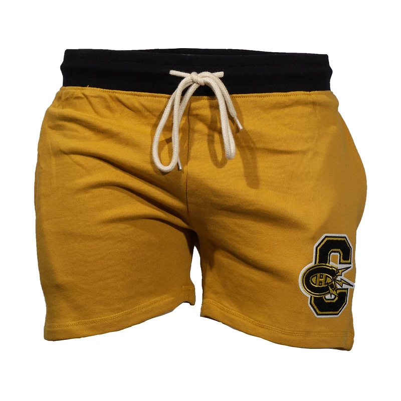 ESL CNDIAN YLLW SP23 SHORT ŒIL DU TIGRE POUR HOMME SHTMENC