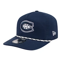 Men's New Era Dark Blue Montreal Canadiens Colorpack 19TWENTY Adjustable Rope Hat