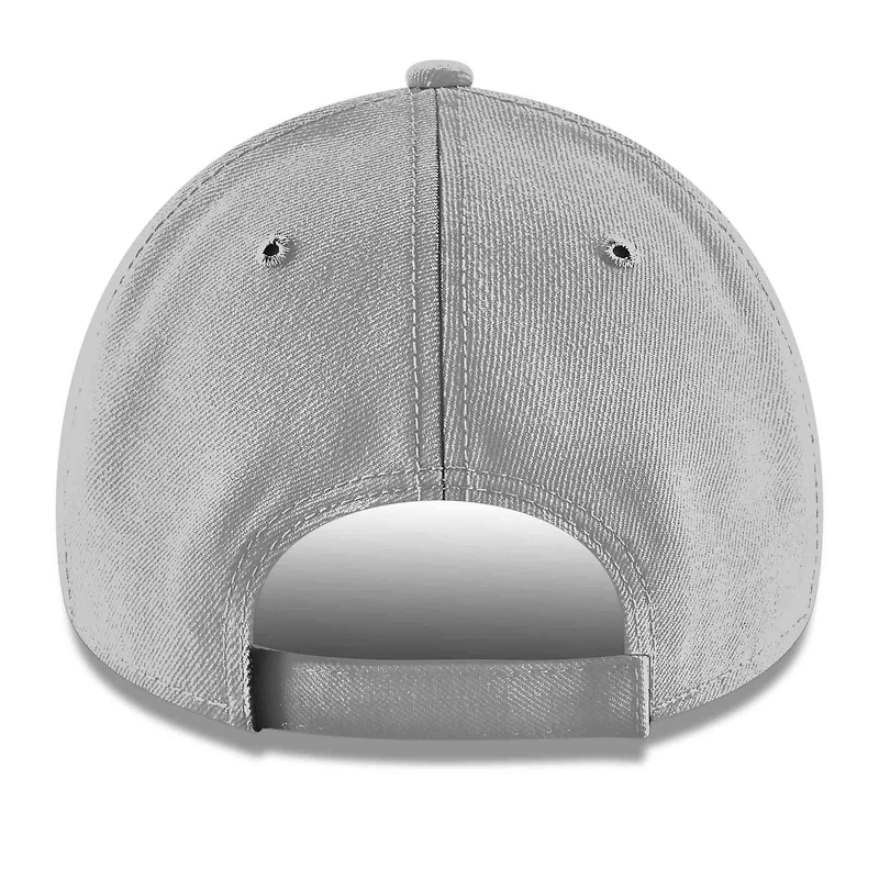 Men's New Era Gray Montreal Canadiens 9FORTY Adjustable Hat