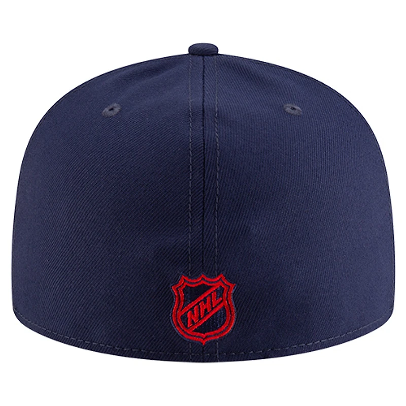 Men's New Era Navy Montreal Canadiens 59FIFTY Team Collection Basic Fitted Hat