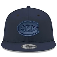 Casquette snapback New Era bleu marine des Canadiens de Montréal 9FIFTY pour homme