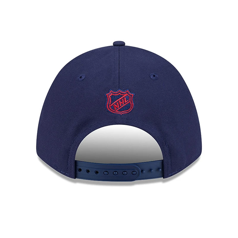 Men's New Era  Navy Montreal Canadiens COOLERA 9FORTY M-Crown Adjustable Hat