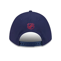 Men's New Era  Navy Montreal Canadiens COOLERA 9FORTY M-Crown Adjustable Hat