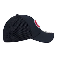 Men's New Era  Navy Montreal Canadiens Logo 39THIRTY Flex Hat
