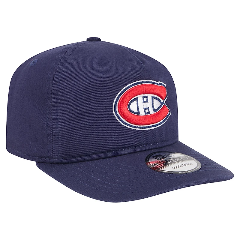 Men's New Era  Navy Montreal Canadiens Quickstrike 19TWENTY Adjustable Hat