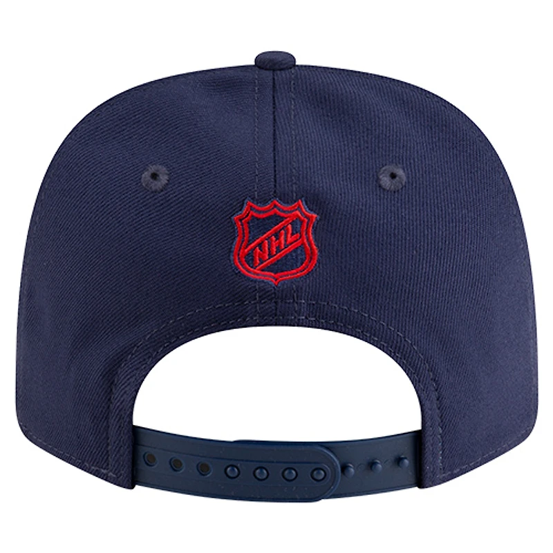 Men's New Era  Navy Montreal Canadiens Team Collection Basic 9SEVENTY Adjustable Hat