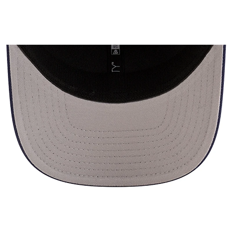 Casquette ajustable New Era bleu marine pour homme, collection Montréal Canadiens, modèle Basic 9SEVENTY