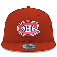 Men's New Era Red Montreal Canadiens 9FIFTY Snapback Hat