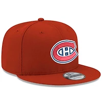 Men's New Era Red Montreal Canadiens 9FIFTY Snapback Hat