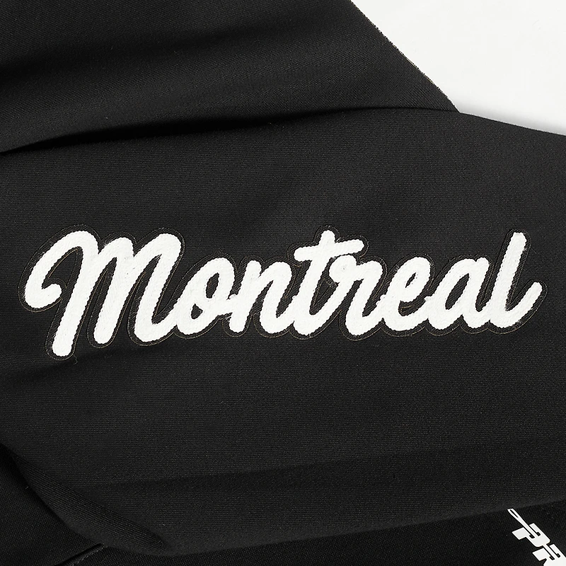 Sweat à capuche noir Pro Standard pour homme Canadiens de Montréal Paint the City