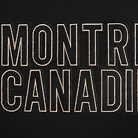 T-shirt Pro Standard noir des Canadiens de Montréal pour hommes