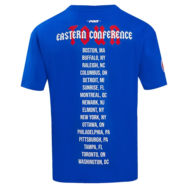 T-shirt surdimensionné City Tour des Canadiens de Montréal Pro Standard bleu pour hommes