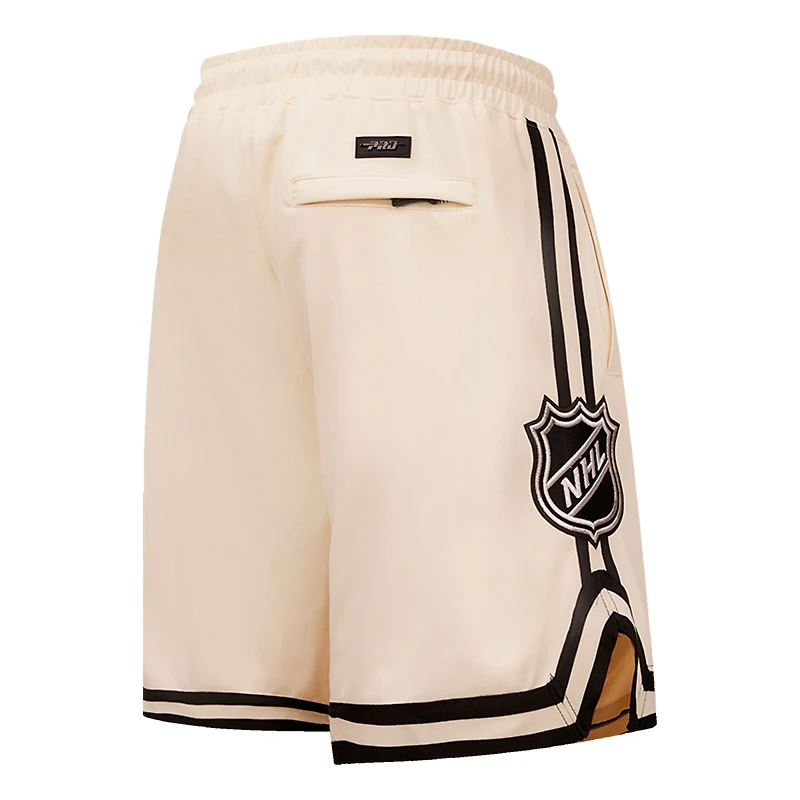 Men's Pro Standard Cream Montreal Canadiens Classic Chenille Shorts
