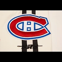 Men's Pro Standard Cream Montreal Canadiens Classic Chenille Shorts