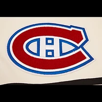 Men's Pro Standard Cream Montreal Canadiens Classic Chenille Shorts