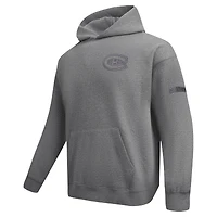 Chandail à capuchon neutre des Canadiens de Montréal Pro Standard gris chiné pour hommes