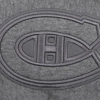 Chandail à capuchon neutre des Canadiens de Montréal Pro Standard gris chiné pour hommes