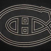 Men's Pro Standard Montreal Canadiens Black & Gold Full-Zip Varsity Jacket