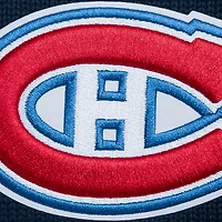 Coffret cadeau pull et bonnet en tricot à revers Pro Standard pour hommes, bleu marine, Canadiens de Montréal