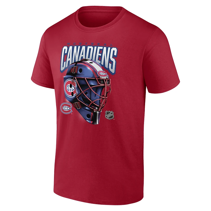 Men's  Red Montreal Canadiens Penalty Box T-Shirt