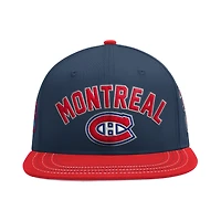 Men's Starter  Blue Montreal Canadiens Locker Room Classic Startfit Snapback Hat