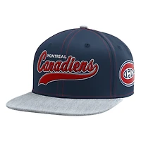 Men's Starter  Blue Montreal Canadiens Tailsweep Classic Startfit Snapback Hat