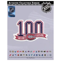 Écusson du chandail du 100e anniversaire des Canadiens de Montréal