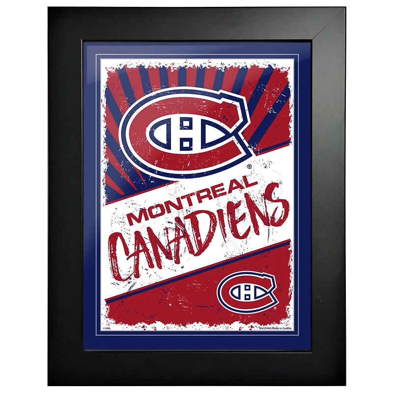 Montreal Canadiens - 12'' x 16'' Classic Print Framed Art