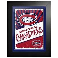 Montreal Canadiens - 12'' x 16'' Classic Print Framed Art