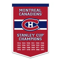 Montreal Canadiens 15" x 24" Dynasty Banner